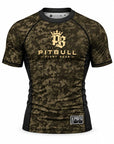 Pitbull PBFG Short Sleeve Rashguard Khaki