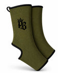 Pitbull Ankle Supports Army Green Pitbull PB With Crown Basics Ankle Suports
