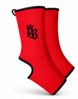 Pitbull Ankle Supports Red Pitbull PB With Crown Basics Ankle Suports