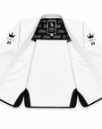 Pitbull BJJ Gis Pitbull Fight Gear Sponsored BJJ Gi White