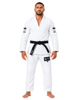 Pitbull BJJ Gis Pitbull Fight Gear Sponsored BJJ Gi White