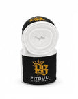 Pitbull Hand Wraps & Accessories White Pitbull Pure Gold Hand Wraps 4m