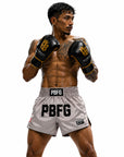 Pitbull Muay Thai Shorts Pitbull Core Muay Thai Shorts Urban Grey