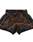 Pitbull Muay Thai Shorts Pitbull Marble Muay Thai Shorts Orange