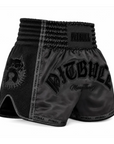 Pitbull Muay Thai Shorts Pitbull Savage Muay Thai Shorts Black/Black