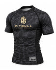 Pitbull Shortsleeve Rash Guard Pitbull PBFG Short Sleeve Rashguard Black