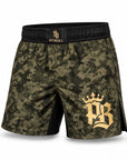 Pitbull PBFG MMA Grappling Shorts Khaki