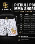 Pitbull PBFG MMA Grappling Shorts Black