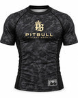 Pitbull PBFG Short Sleeve Rashguard Black