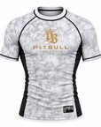 Pitbull PBFG Short Sleeve Rashguard White