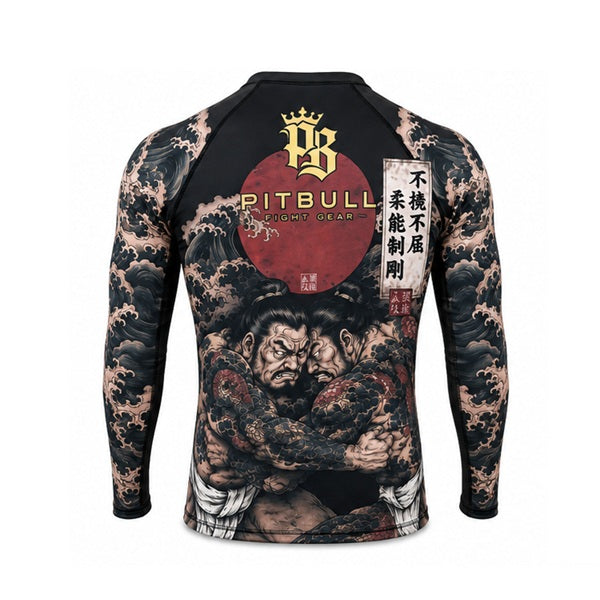 Pitbull The Gentle Art Long Sleeve Rashguard