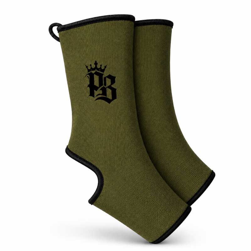 Pitbull Ankle Supports Army Green Pitbull PB With Crown Basics Ankle Suports