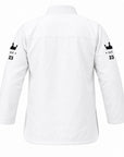 Pitbull BJJ Gis Pitbull Fight Gear Sponsored BJJ Gi White