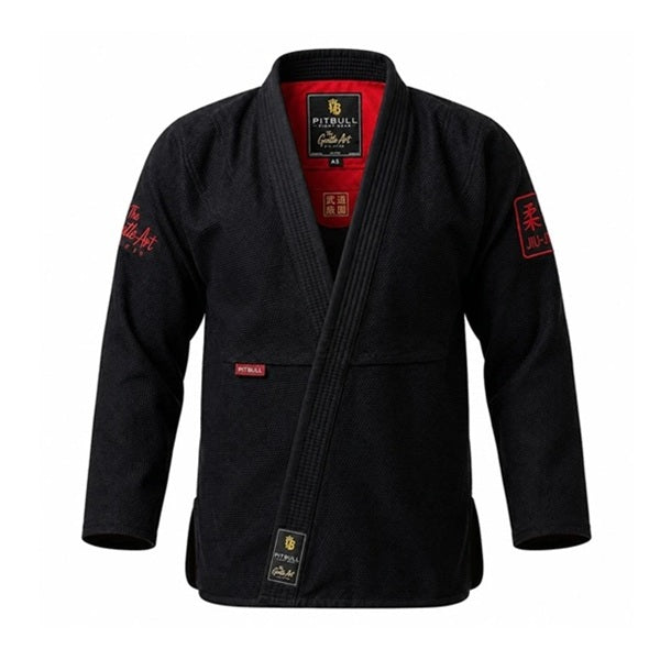 Pitbull BJJ Gis Pitbull The Gentle Art BJJ Gi Black