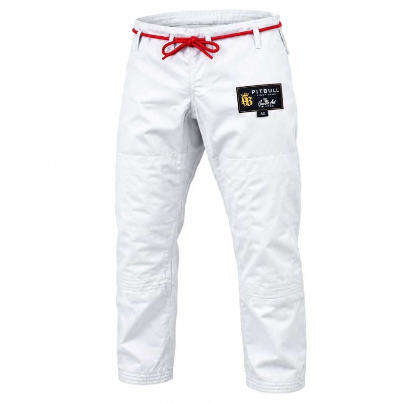 Pitbull BJJ Gis Pitbull The Gentle Art BJJ Gi White