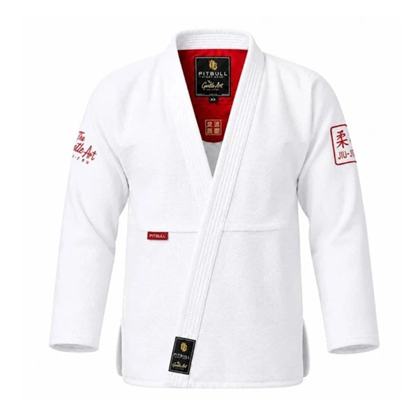 Pitbull BJJ Gis Pitbull The Gentle Art BJJ Gi White