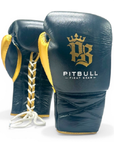 Pitbull Boxing Gloves Lace Up Pitbull Pure Gold Lace Up Boxing Gloves Black