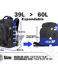 Pitbull Gear Bags Pitbull Tactical Expand Backpack 60L