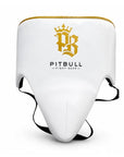 Pitbull Groin & Chest Guards Pitbull Pure Gold Groin Guard White
