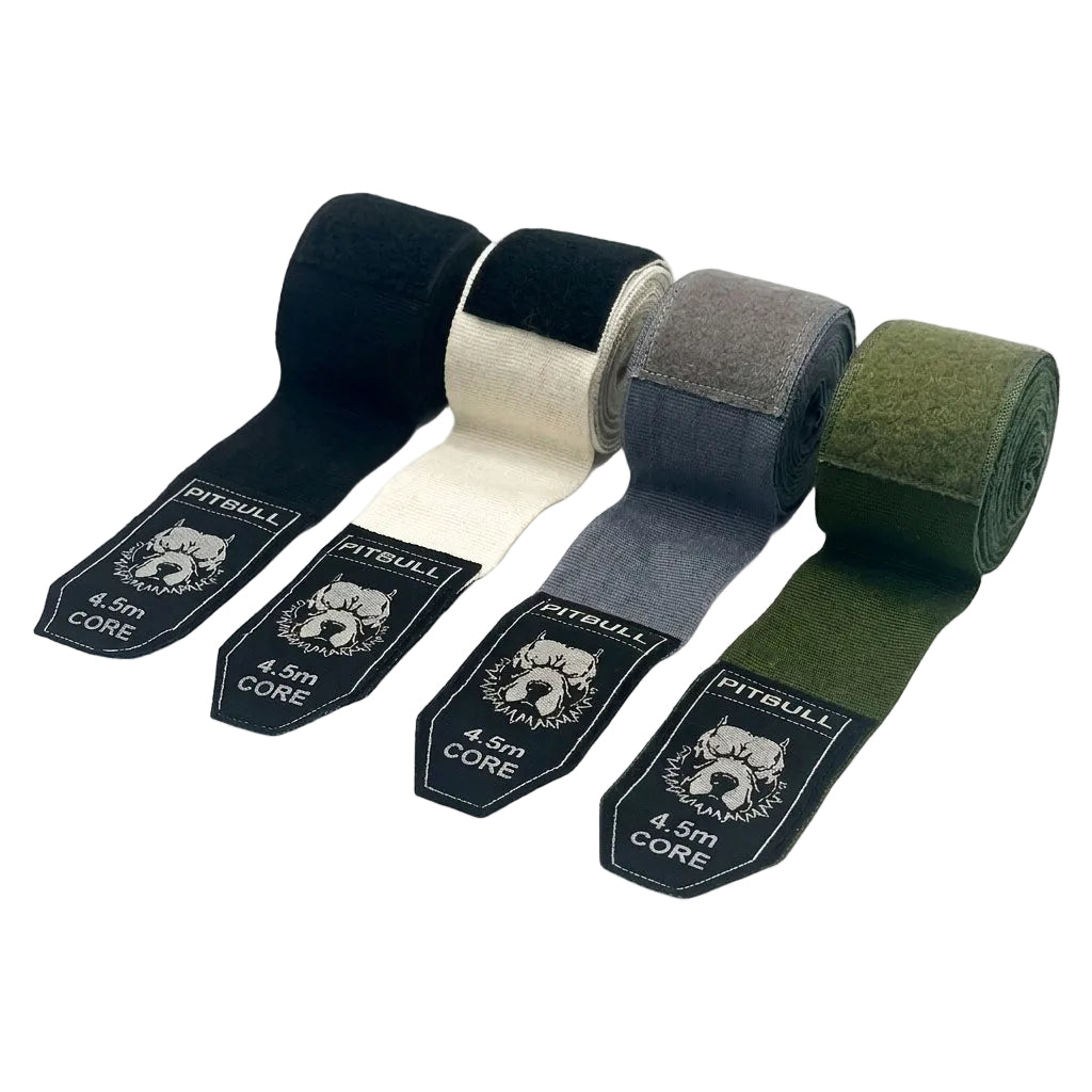 Pitbull Hand Wraps & Accessories Pitbull Core Semi Elastic Hand Wraps 4.5m