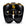Pitbull Head Guards Pitbull Pure Gold Headgear Black