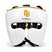 Pitbull Head Guards Pitbull Pure Gold Headgear White