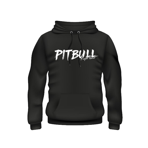 Pitbull Hoodies & Long Sleeve Pitbull Rebellion Hoodie Black