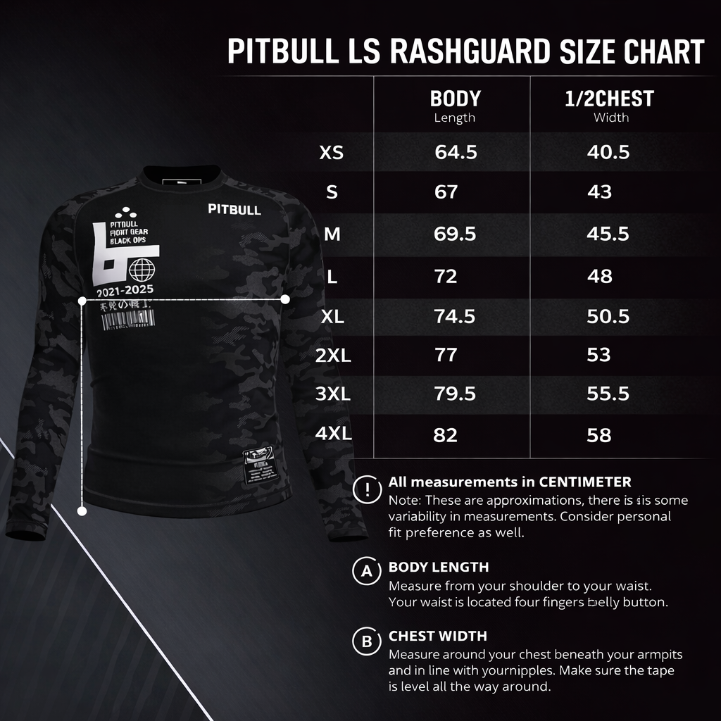 Pitbull Longsleeve Rash Guard Pitbull Black Ops Long Sleeve Rashguard