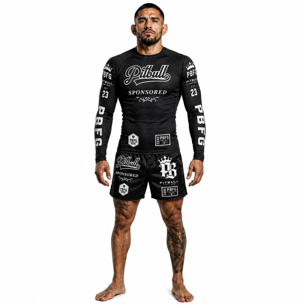Pitbull Longsleeve Rash Guard Pitbull Sponsored Long Sleeve Rashguard