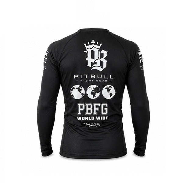 Pitbull Longsleeve Rash Guard Pitbull Sponsored Long Sleeve Rashguard