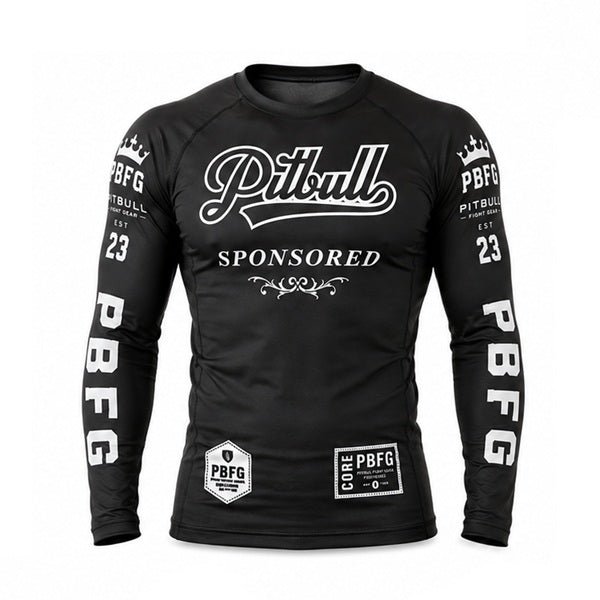 Pitbull Longsleeve Rash Guard Pitbull Sponsored Long Sleeve Rashguard