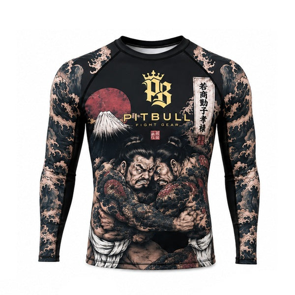 Pitbull Longsleeve Rash Guard Pitbull The Gentle Art Long Sleeve Rashguard