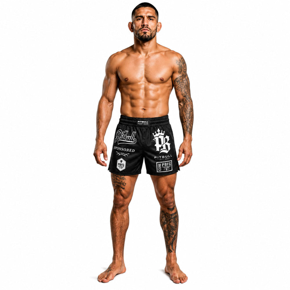 Pitbull MMA Shorts Pitbull Sponsored MMA Grappling Shorts