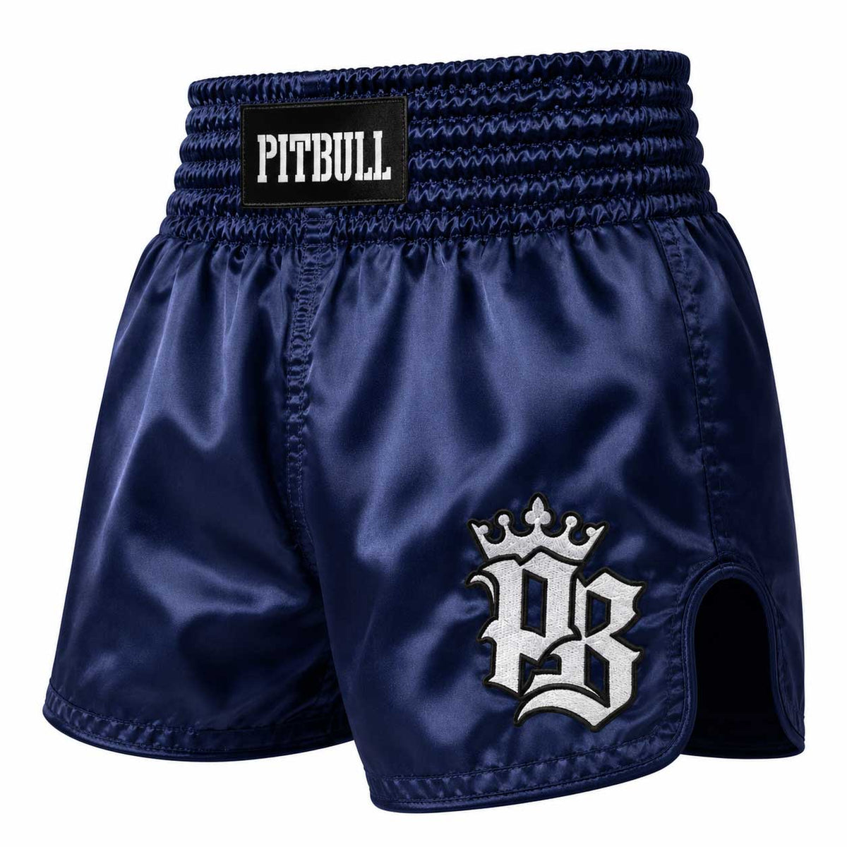 Pitbull Muay Thai Shorts Pitbull Basics Muay Thai Shorts Navy