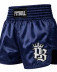Pitbull Muay Thai Shorts Pitbull Basics Muay Thai Shorts Navy