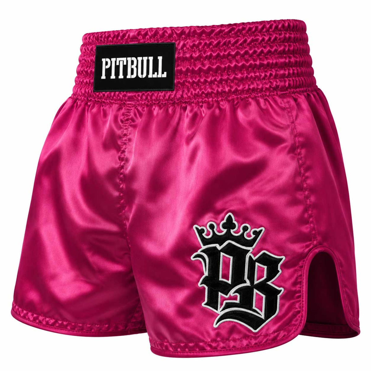 Pitbull Muay Thai Shorts Pitbull Basics Muay Thai Shorts Pink