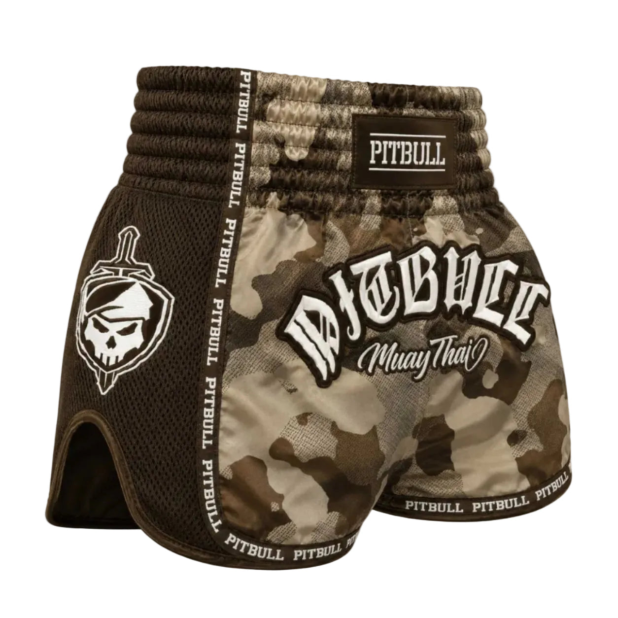 Pitbull Muay Thai Shorts Pitbull Combat Muay Thai Shorts Desert Camo