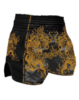 Pitbull Muay Thai Shorts Pitbull Dragons Muay Thai Shorts Black/Gold
