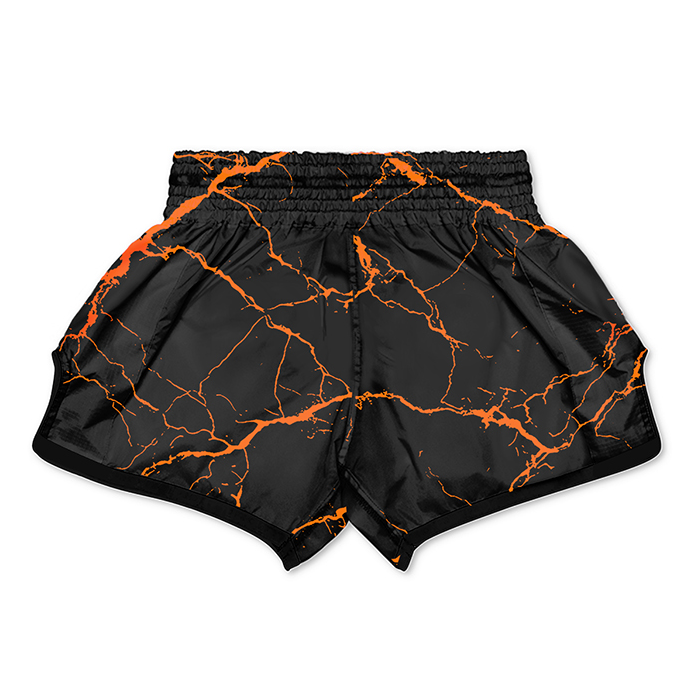 Pitbull Muay Thai Shorts Pitbull Marble Muay Thai Shorts Orange