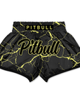 Pitbull Muay Thai Shorts Pitbull Marble Muay Thai Shorts Yellow