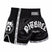 Pitbull Muay Thai Shorts Pitbull Savage Muay Thai Shorts Black/White
