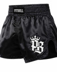 Pitbull Muay Thai Shorts S Pitbull Basics Muay Thai Shorts Black