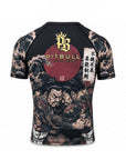 Pitbull Short Sleeve Rashguards Pitbull The Gentle Art Short Sleeve Rashguard