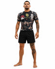Pitbull Short Sleeve Rashguards Pitbull The Gentle Art Short Sleeve Rashguard