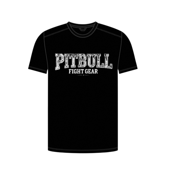 Pitbull T Shirts Pitbull Iconic T Shirt Black